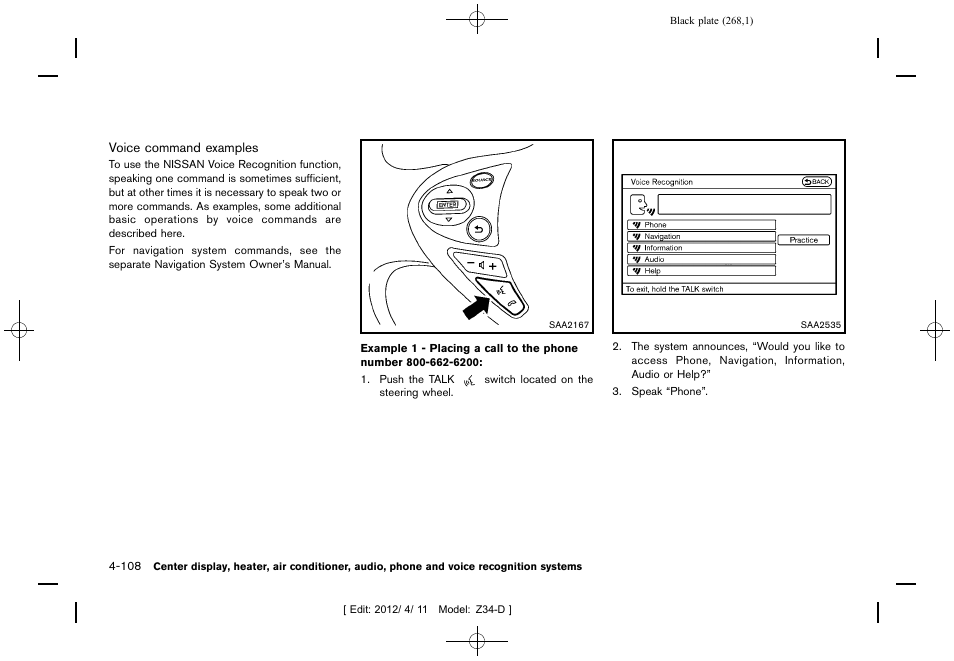 NISSAN 2013 370Z Roadster - Owner's Manual User Manual | Page 270 / 427