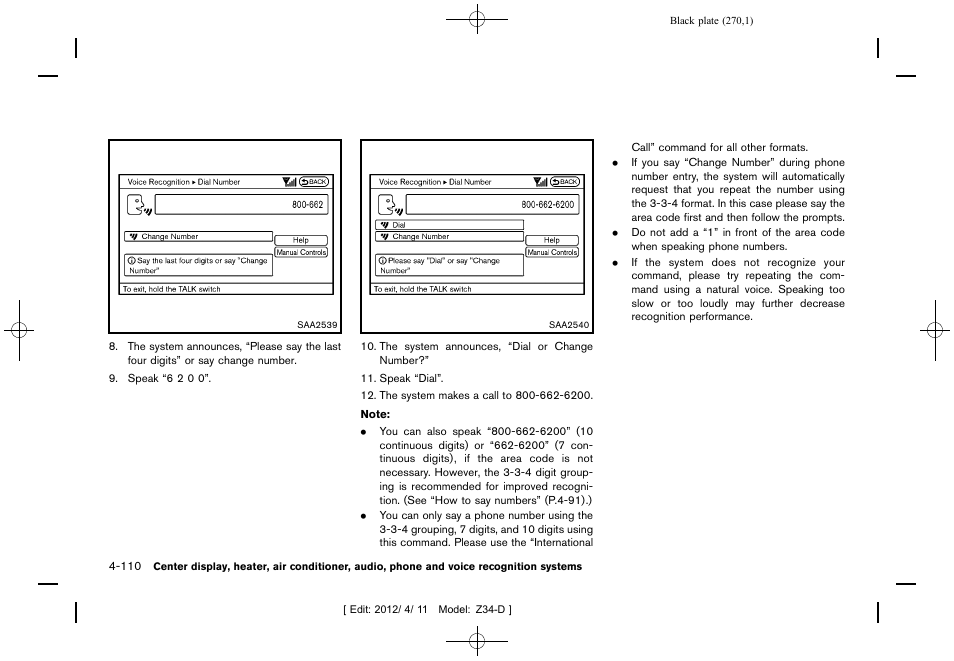 NISSAN 2013 370Z Roadster - Owner's Manual User Manual | Page 272 / 427