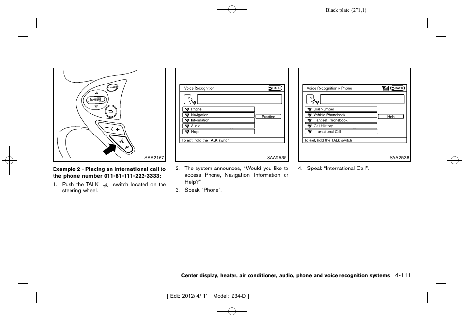 NISSAN 2013 370Z Roadster - Owner's Manual User Manual | Page 273 / 427