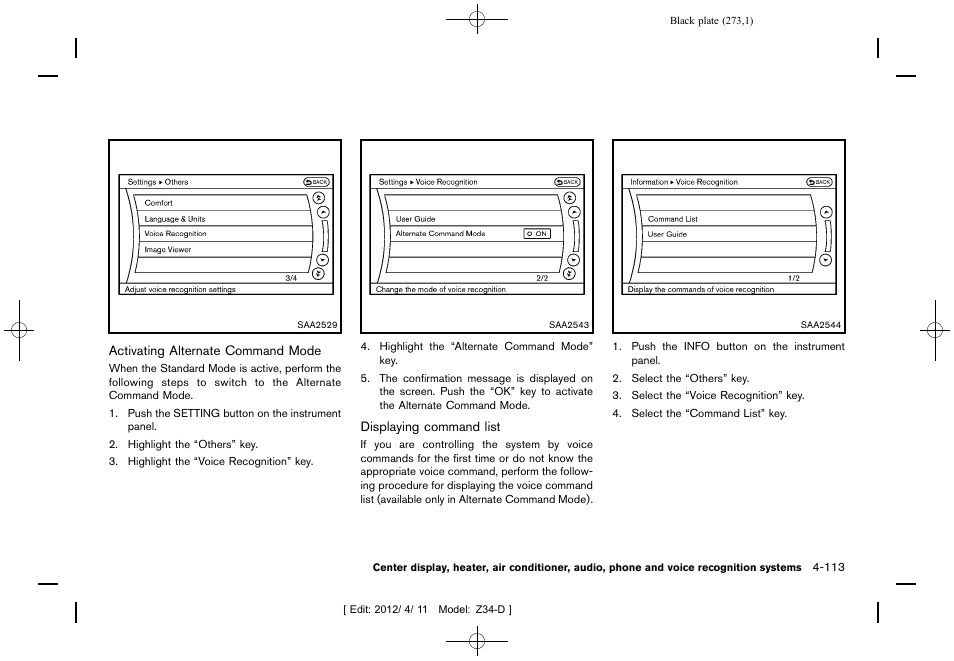 NISSAN 2013 370Z Roadster - Owner's Manual User Manual | Page 275 / 427