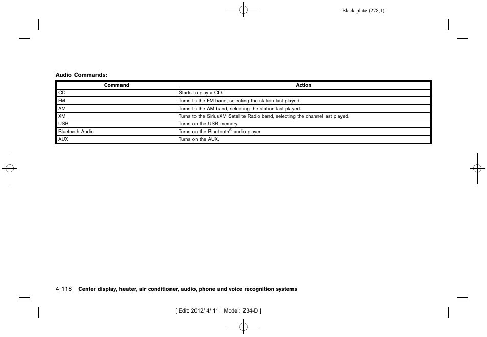 NISSAN 2013 370Z Roadster - Owner's Manual User Manual | Page 280 / 427