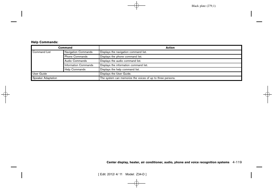 NISSAN 2013 370Z Roadster - Owner's Manual User Manual | Page 281 / 427