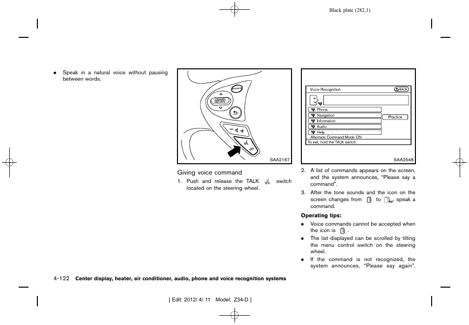 NISSAN 2013 370Z Roadster - Owner's Manual User Manual | Page 284 / 427