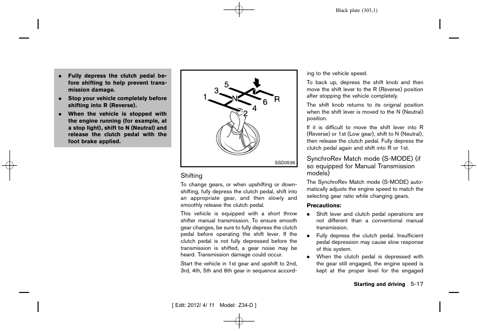 NISSAN 2013 370Z Roadster - Owner's Manual User Manual | Page 305 / 427