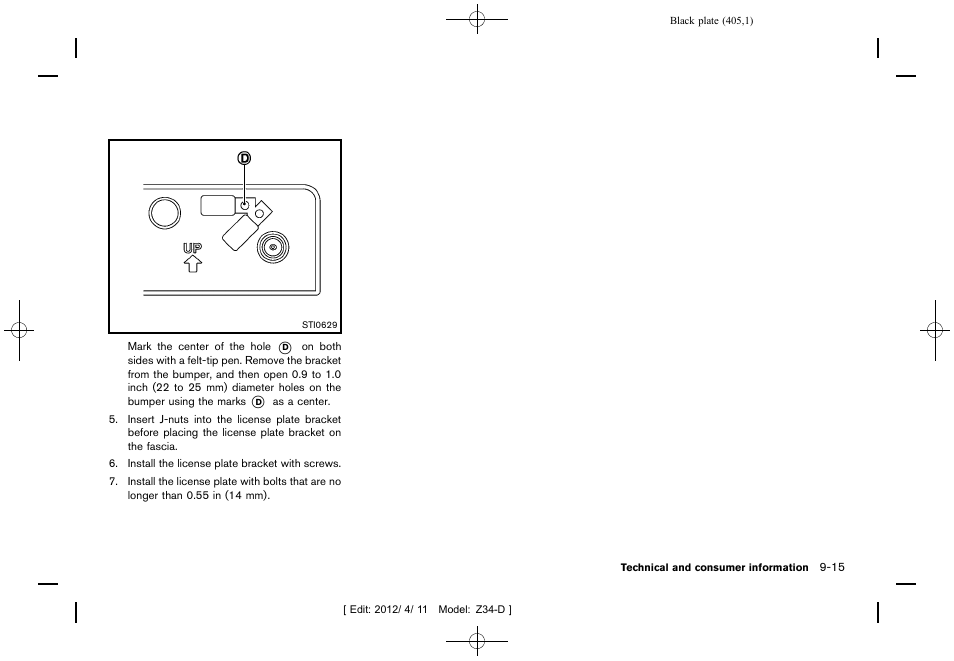 NISSAN 2013 370Z Roadster - Owner's Manual User Manual | Page 407 / 427