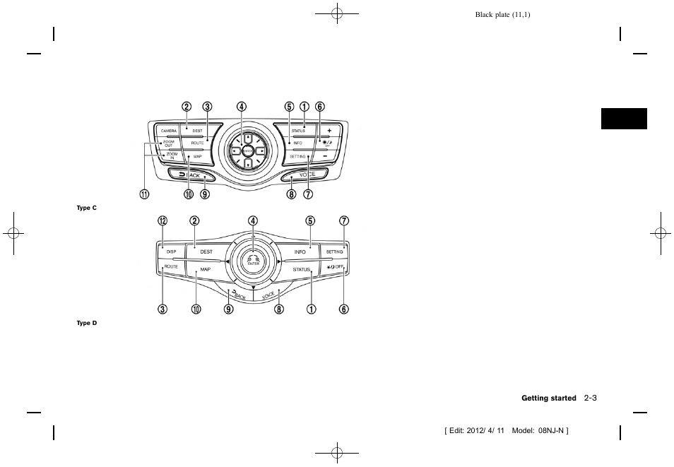 NISSAN 2013 Quest - Navigation System Owner's Manual User Manual | Page 11 / 243