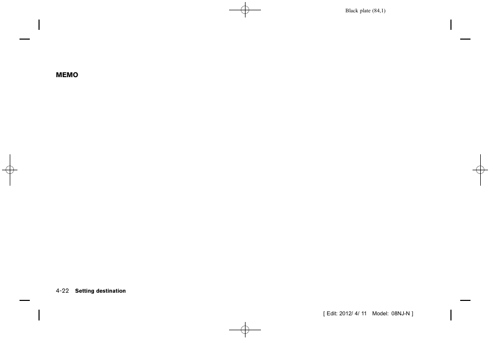 NISSAN 2013 Quest - Navigation System Owner's Manual User Manual | Page 84 / 243