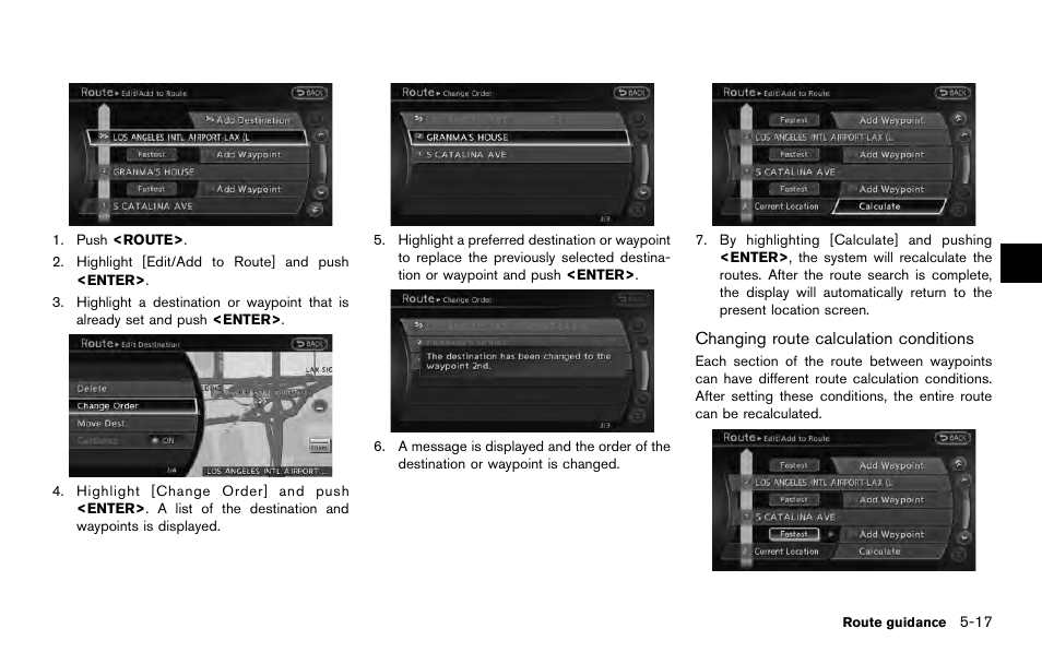 NISSAN 2014 Quest - Navigation System Owner's Manual User Manual | Page 105 / 252
