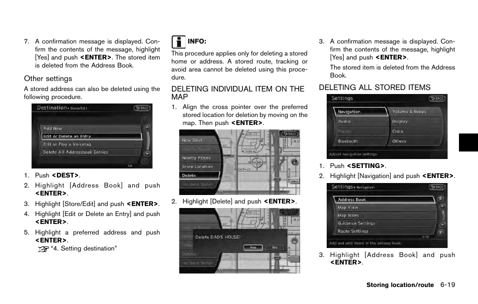 NISSAN 2014 Quest - Navigation System Owner's Manual User Manual | Page 137 / 252