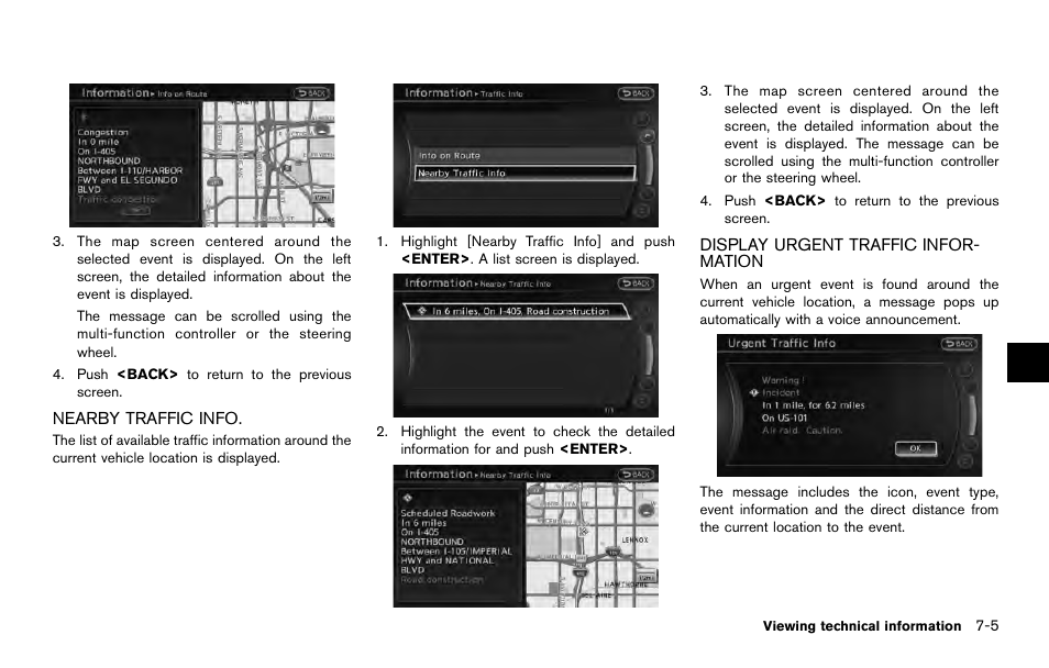 NISSAN 2014 Quest - Navigation System Owner's Manual User Manual | Page 147 / 252