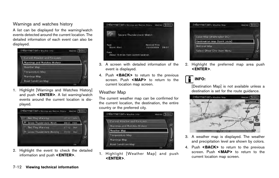 NISSAN 2014 Quest - Navigation System Owner's Manual User Manual | Page 154 / 252