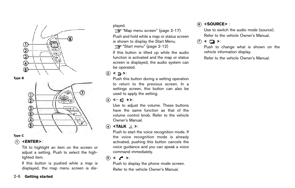 NISSAN 2014 Quest - Navigation System Owner's Manual User Manual | Page 16 / 252