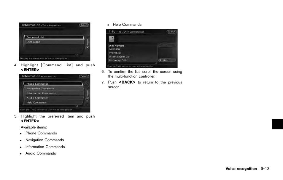 NISSAN 2014 Quest - Navigation System Owner's Manual User Manual | Page 189 / 252