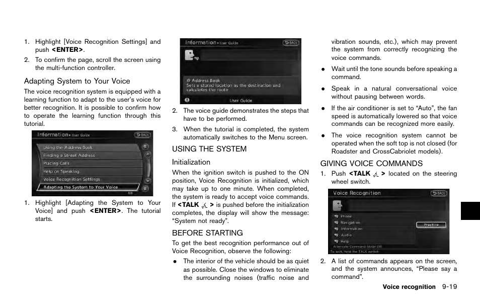 NISSAN 2014 Quest - Navigation System Owner's Manual User Manual | Page 195 / 252