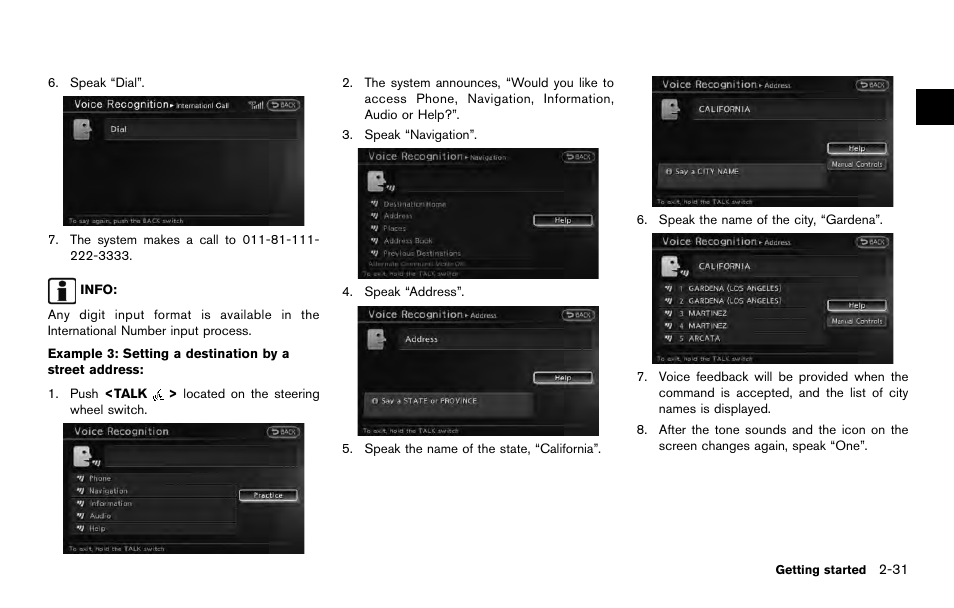 NISSAN 2014 Quest - Navigation System Owner's Manual User Manual | Page 41 / 252