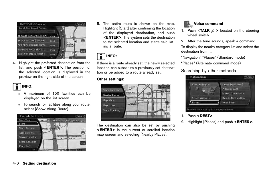 NISSAN 2014 Quest - Navigation System Owner's Manual User Manual | Page 72 / 252