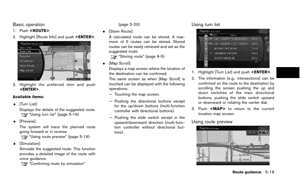 NISSAN 2015 Quest - Navigation System Owner's Manual User Manual | Page 103 / 241