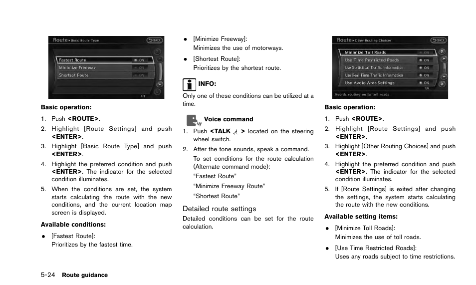 NISSAN 2015 Quest - Navigation System Owner's Manual User Manual | Page 108 / 241