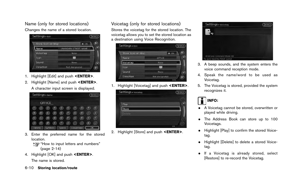 NISSAN 2015 Quest - Navigation System Owner's Manual User Manual | Page 124 / 241