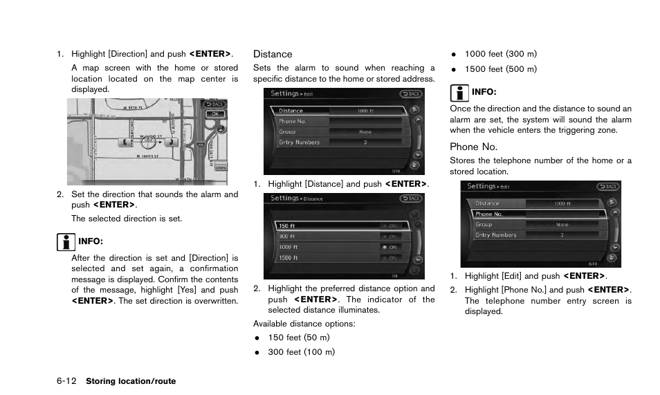 NISSAN 2015 Quest - Navigation System Owner's Manual User Manual | Page 126 / 241