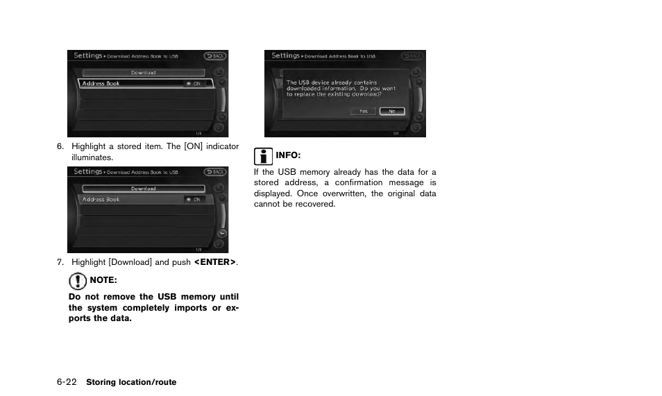 NISSAN 2015 Quest - Navigation System Owner's Manual User Manual | Page 136 / 241