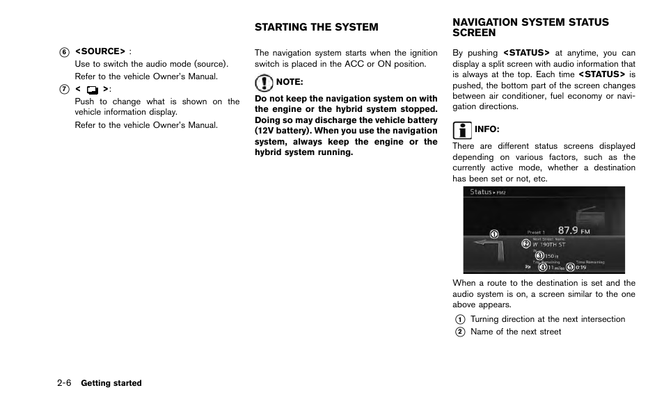 NISSAN 2015 Quest - Navigation System Owner's Manual User Manual | Page 14 / 241