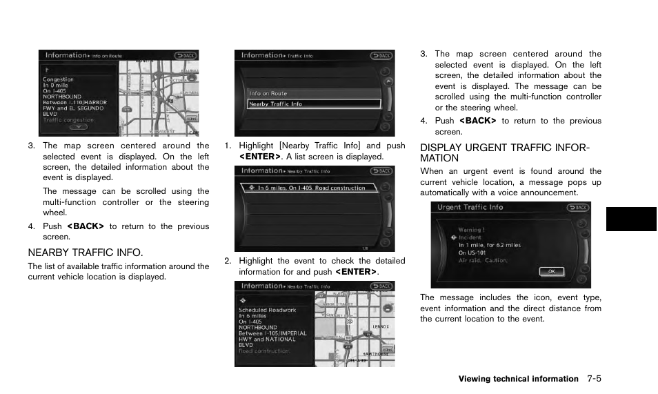NISSAN 2015 Quest - Navigation System Owner's Manual User Manual | Page 141 / 241