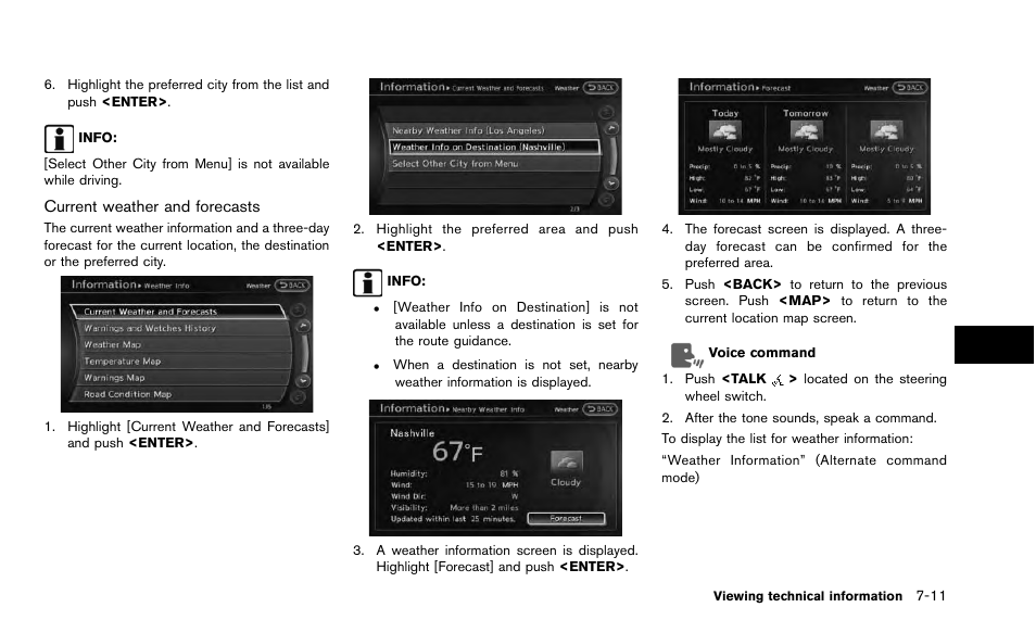 NISSAN 2015 Quest - Navigation System Owner's Manual User Manual | Page 147 / 241