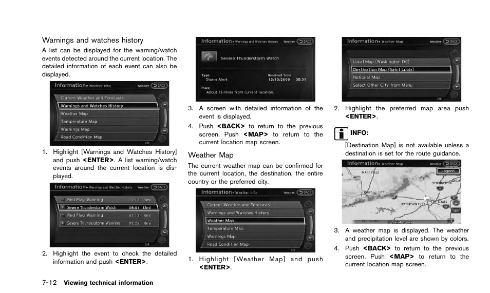 NISSAN 2015 Quest - Navigation System Owner's Manual User Manual | Page 148 / 241
