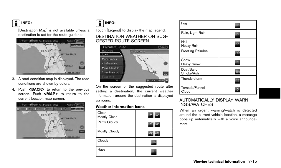 NISSAN 2015 Quest - Navigation System Owner's Manual User Manual | Page 151 / 241