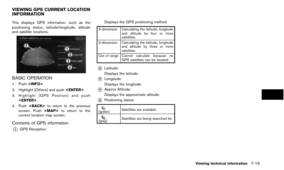 Viewing gps current location information -19, Basic operation -19 | NISSAN 2015 Quest - Navigation System Owner's Manual User Manual | Page 155 / 241