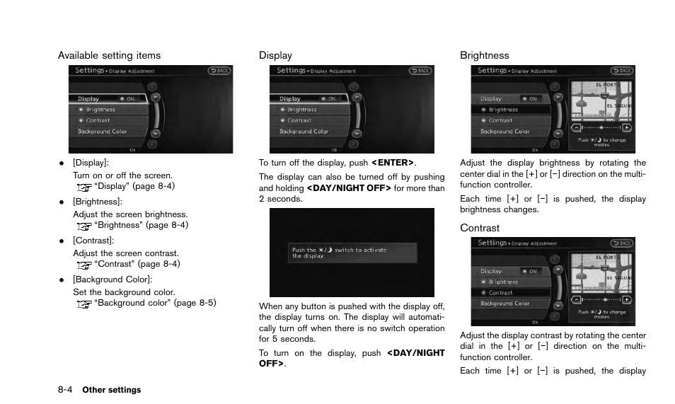 NISSAN 2015 Quest - Navigation System Owner's Manual User Manual | Page 160 / 241