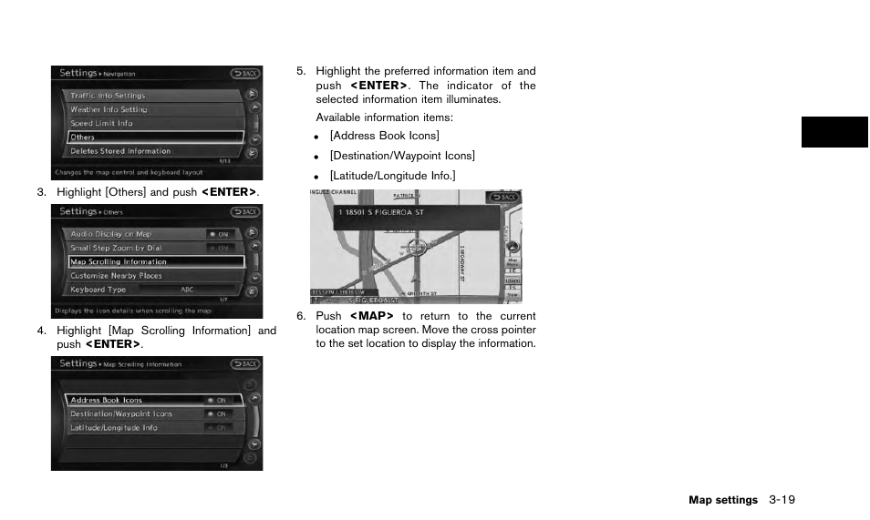 NISSAN 2015 Quest - Navigation System Owner's Manual User Manual | Page 59 / 241