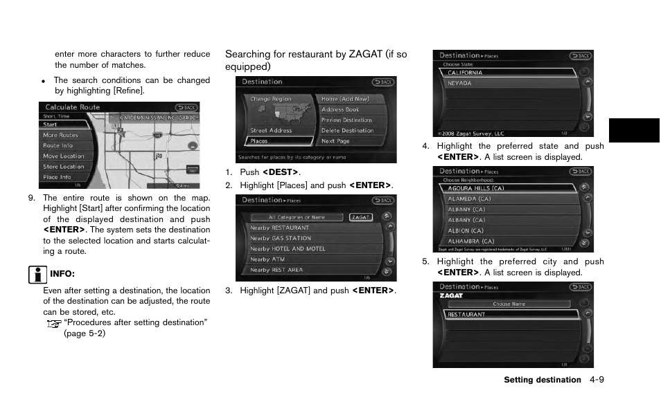 NISSAN 2015 Quest - Navigation System Owner's Manual User Manual | Page 71 / 241