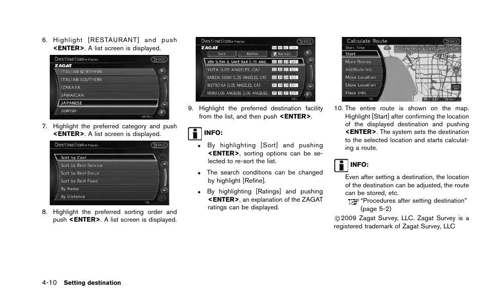 NISSAN 2015 Quest - Navigation System Owner's Manual User Manual | Page 72 / 241