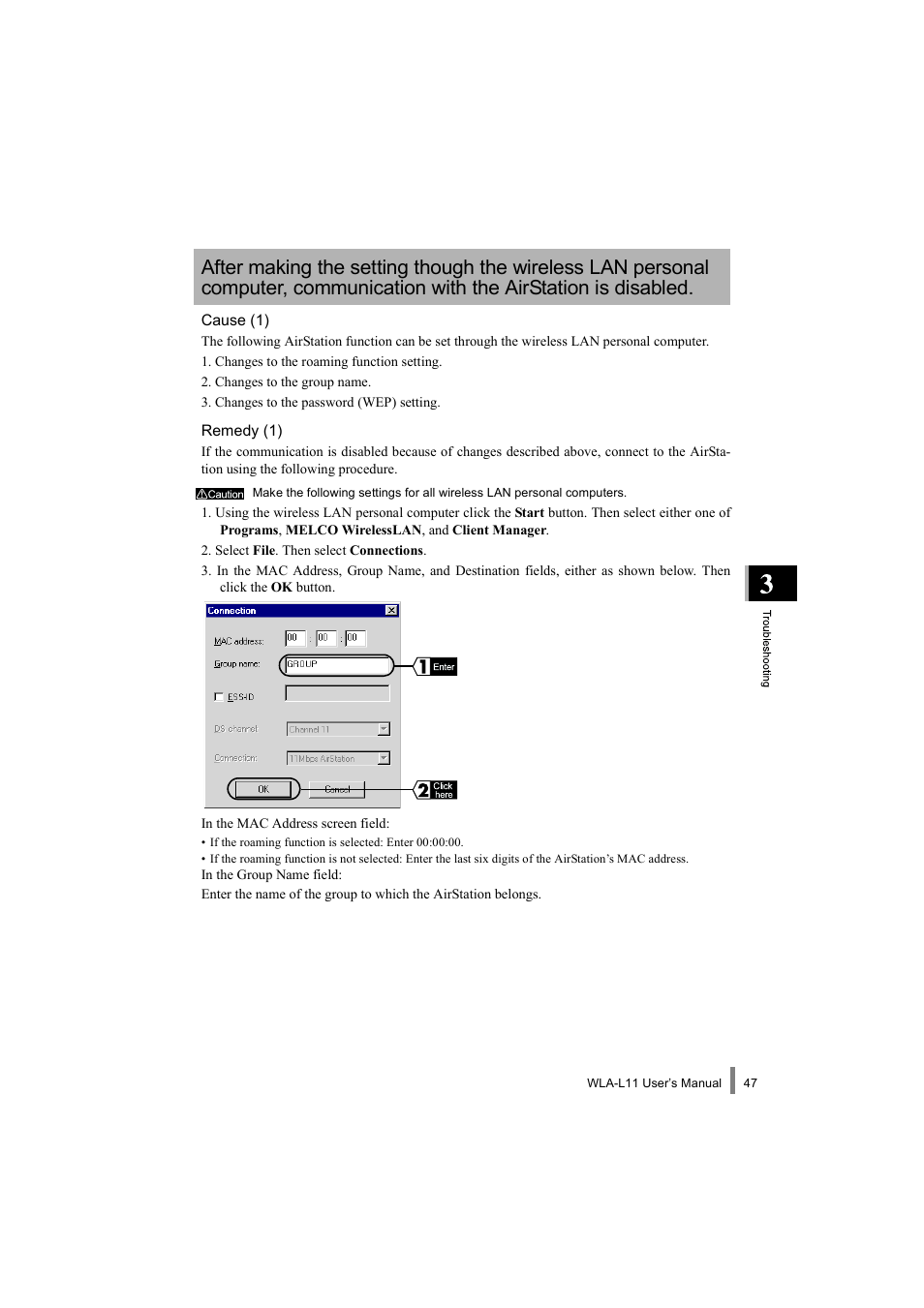 Buffalo Technology WLA-L11 User Manual | Page 49 / 68