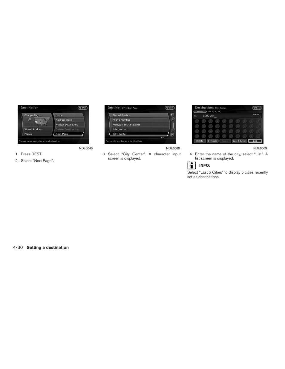 NISSAN 2012 Altima Sedan - Navigation System Owner's Manual User Manual | Page 104 / 313