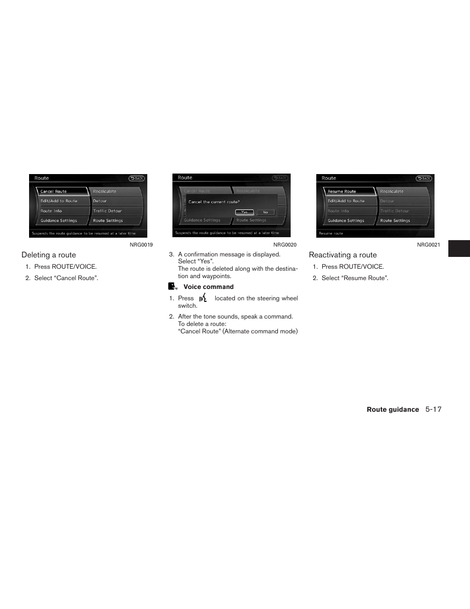 NISSAN 2012 Altima Sedan - Navigation System Owner's Manual User Manual | Page 125 / 313