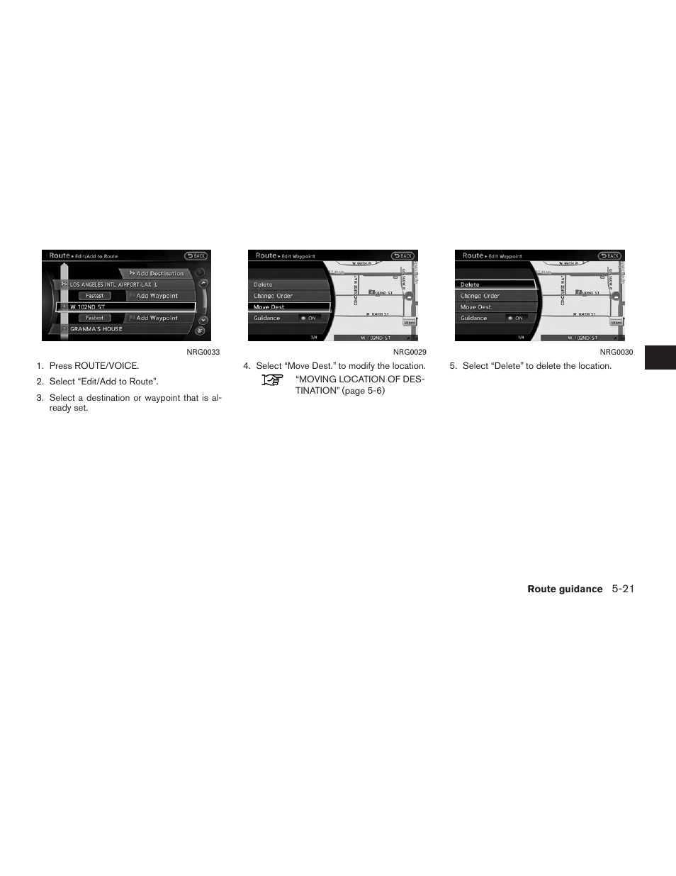 NISSAN 2012 Altima Sedan - Navigation System Owner's Manual User Manual | Page 129 / 313
