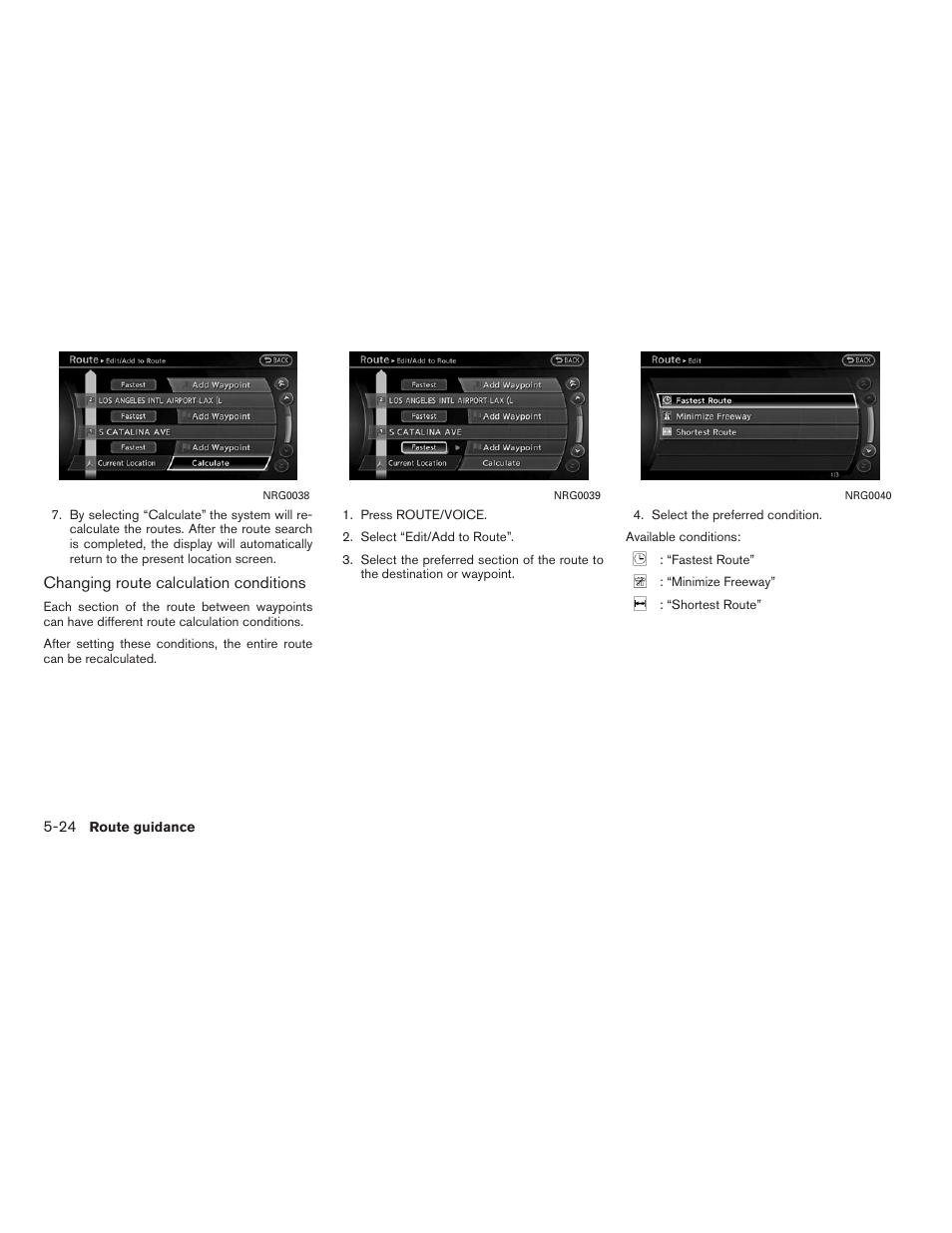 NISSAN 2012 Altima Sedan - Navigation System Owner's Manual User Manual | Page 132 / 313