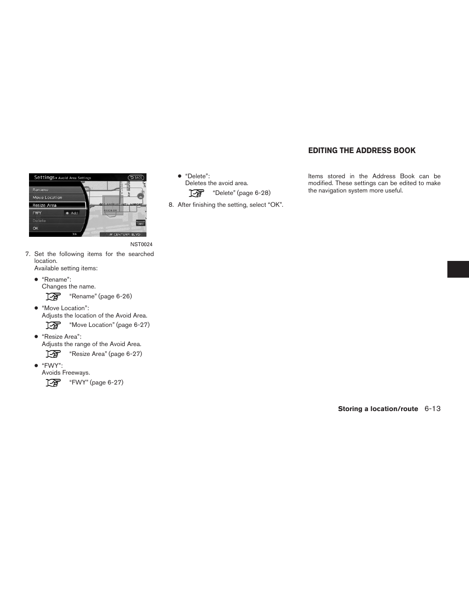 Editing the address book -13 | NISSAN 2012 Altima Sedan - Navigation System Owner's Manual User Manual | Page 161 / 313