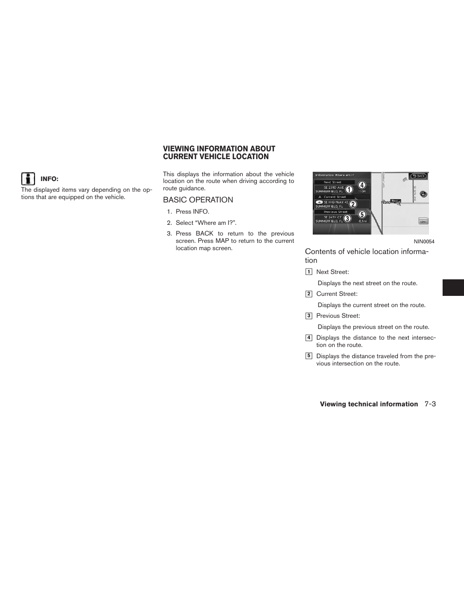 Basic operation -3 | NISSAN 2012 Altima Sedan - Navigation System Owner's Manual User Manual | Page 189 / 313