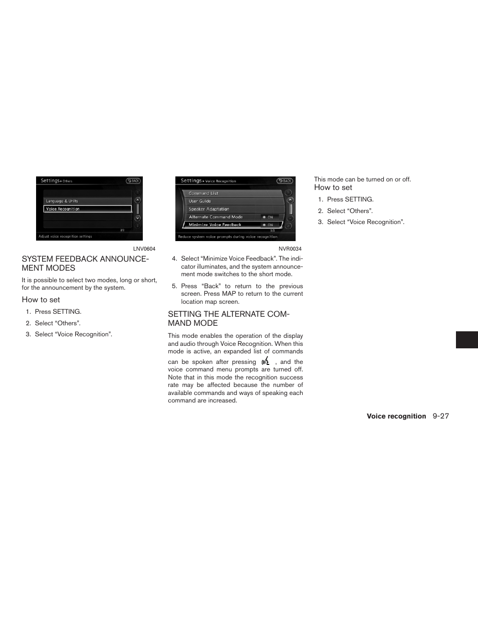 NISSAN 2012 Altima Sedan - Navigation System Owner's Manual User Manual | Page 261 / 313