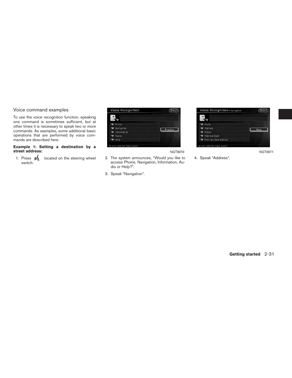 NISSAN 2012 Altima Sedan - Navigation System Owner's Manual User Manual | Page 39 / 313