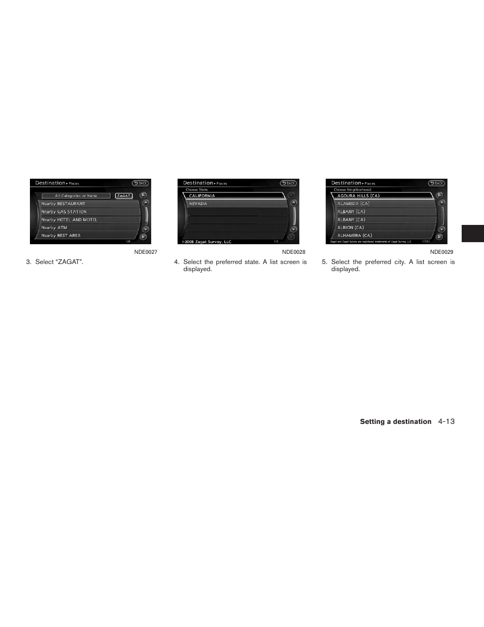 NISSAN 2012 Altima Sedan - Navigation System Owner's Manual User Manual | Page 87 / 313