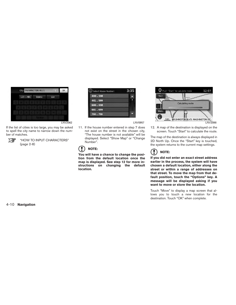 NISSAN 2013 Titan - Navigation System Owner's Manual User Manual | Page 44 / 104
