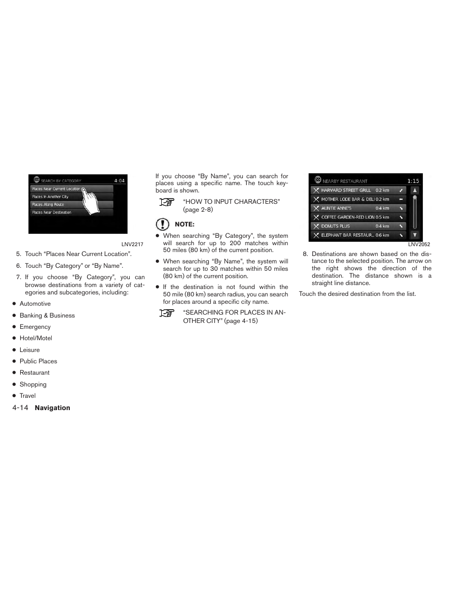 NISSAN 2013 Titan - Navigation System Owner's Manual User Manual | Page 48 / 104