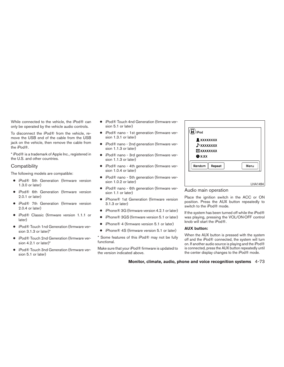 NISSAN 2014 Altima Sedan - Owner's Manual User Manual | Page 242 / 428