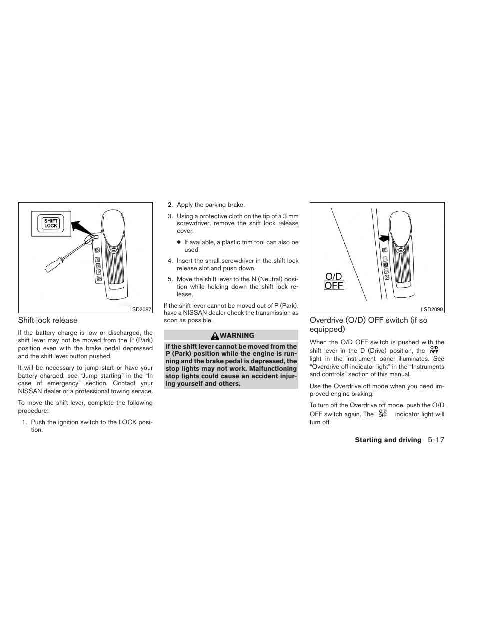 NISSAN 2014 Altima Sedan - Owner's Manual User Manual | Page 306 / 428