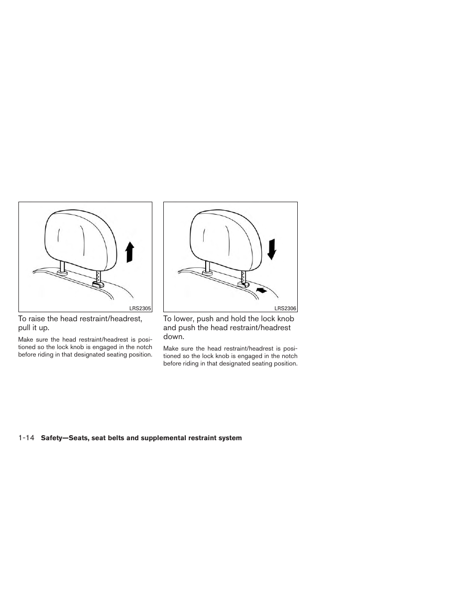 NISSAN 2014 Altima Sedan - Owner's Manual User Manual | Page 31 / 428